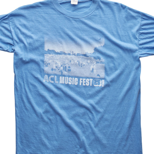 Springy x ACL Fest Blue Skyline Tee - L