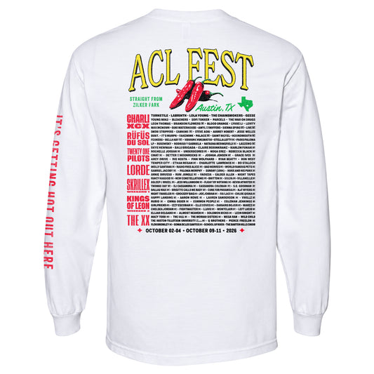 Pepper Longsleeve Lineup Tee