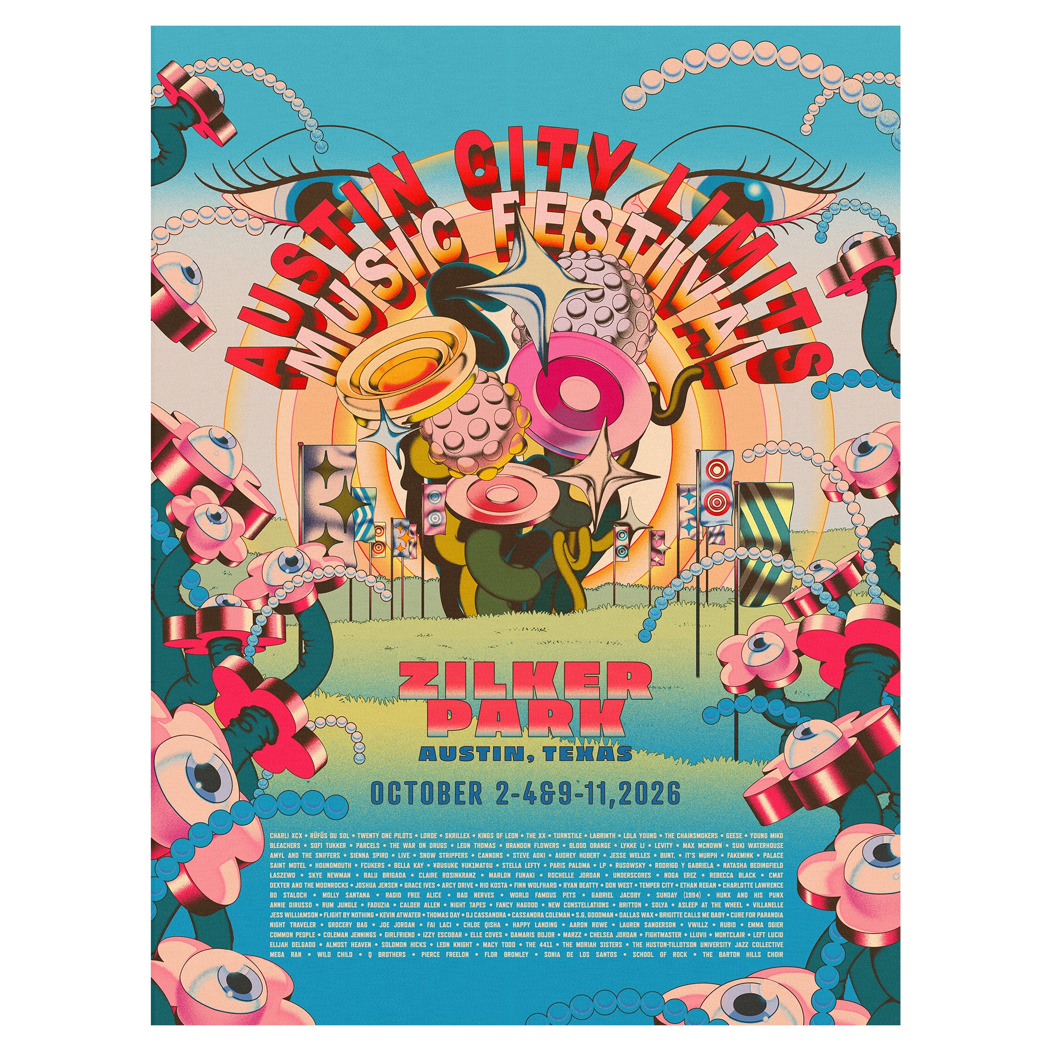 2026 ACL Commemorative Poster – ACL Music Festival