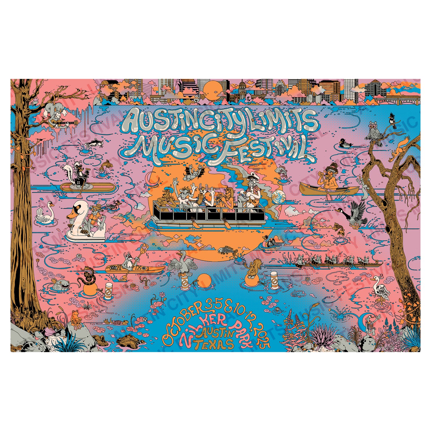 2025 ACL Signed & Numbered Poster