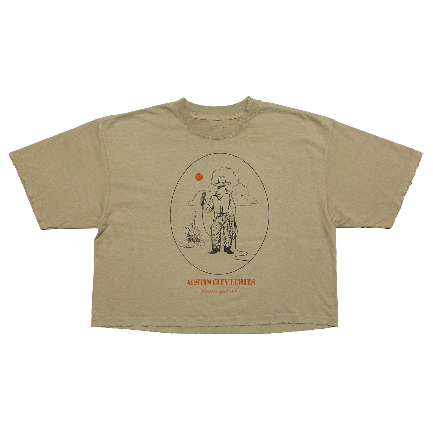 Brandon Maxwell x ACL Fest Lineup Crop Tee