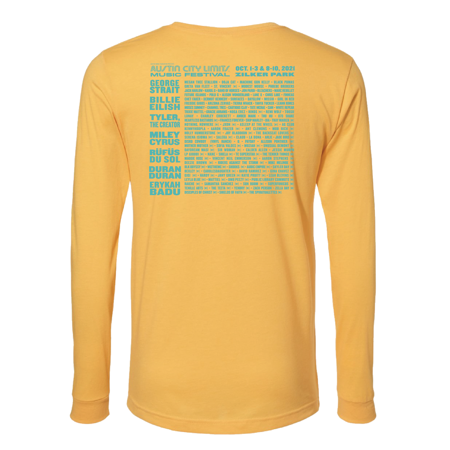 Trippy Sun Unisex Long Sleeve Lineup Tee