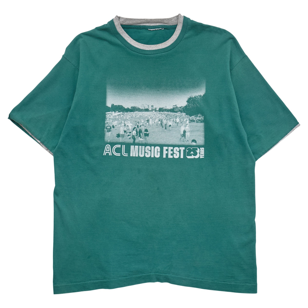 Springy x ACL Fest Teal Skyline Tee - M
