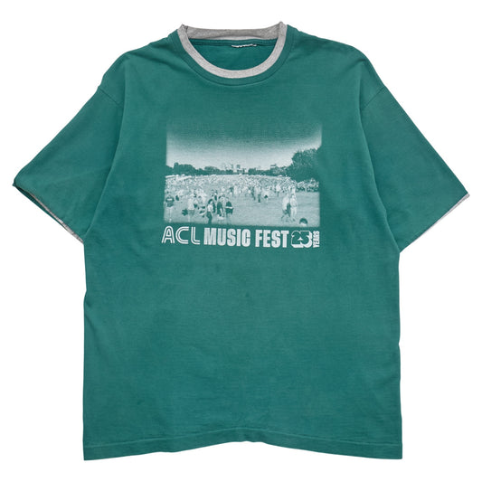 Springy x ACL Fest Teal Skyline Tee - M