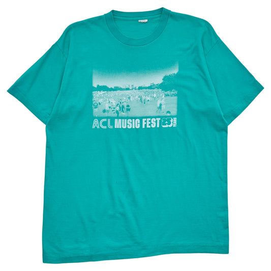 Springy x ACL Fest Teal Skyline Tee - XL