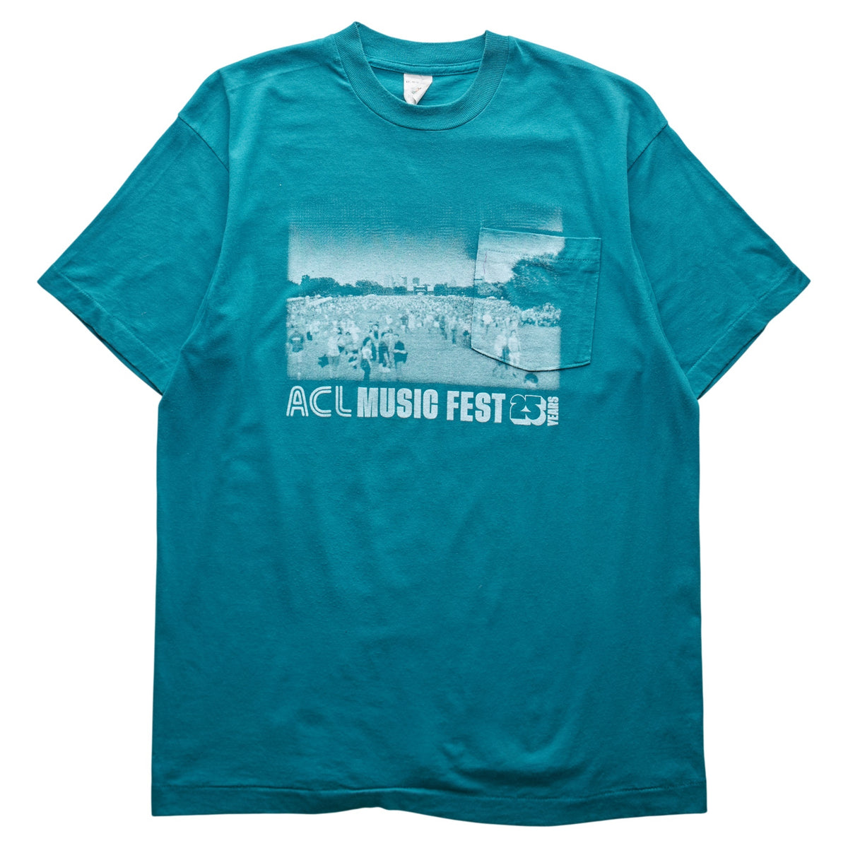 Springy x ACL Fest Teal Skyline Tee - L