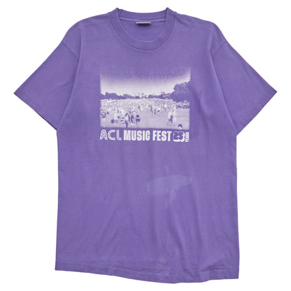 Springy x ACL Fest Purple Skyline Tee - L