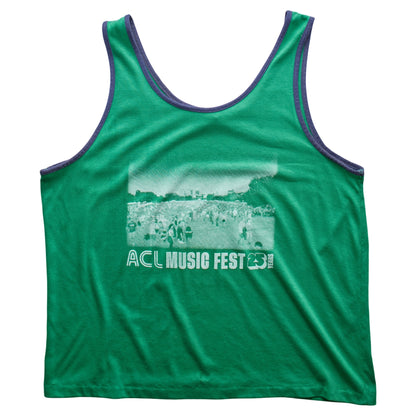 Springy x ACL Fest Green Skyline Tank - L