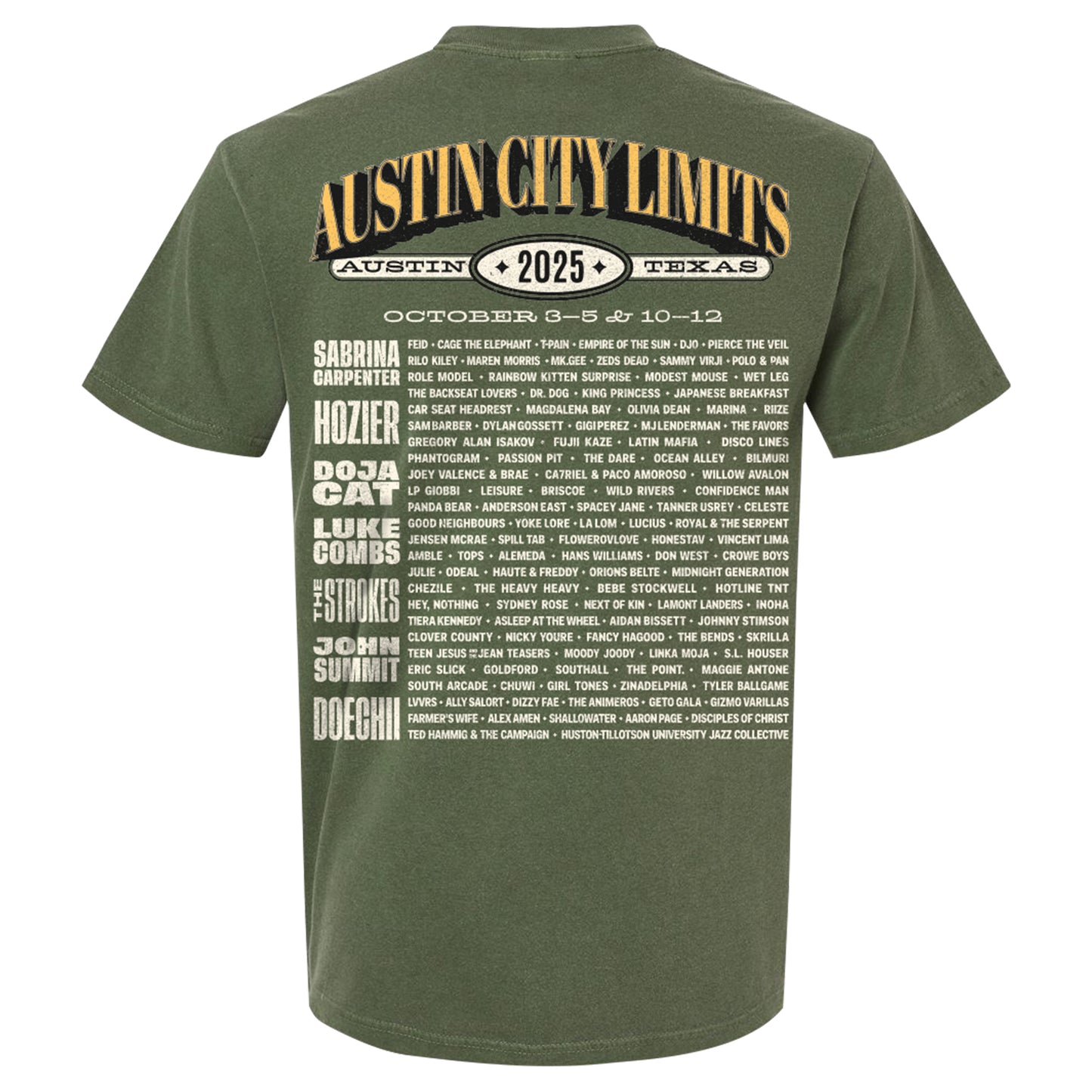 Records Lineup Tee