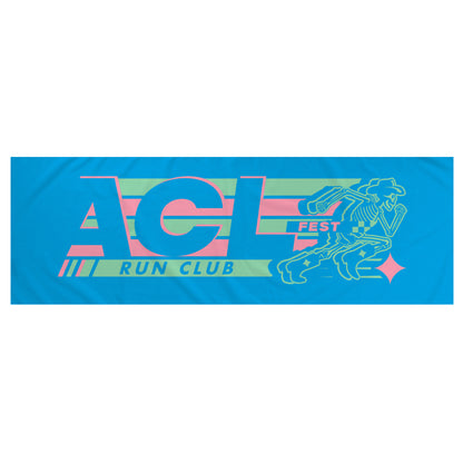 Run Club Skeleton Cooling Towel