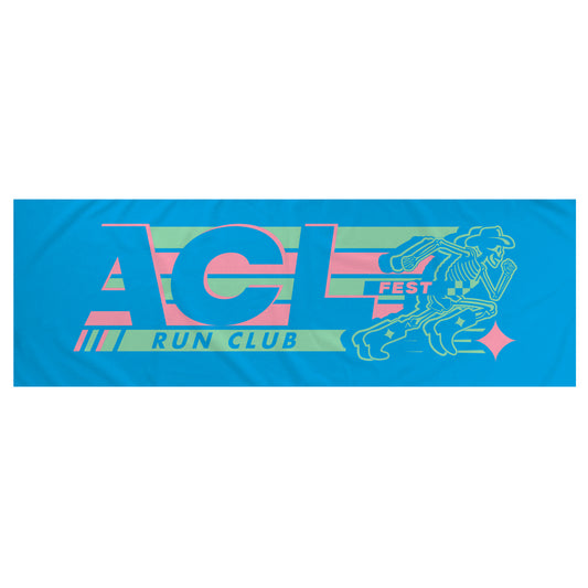Run Club Skeleton Cooling Towel