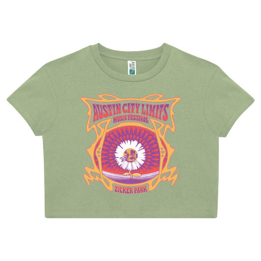 Daisy Lineup Crop Tee