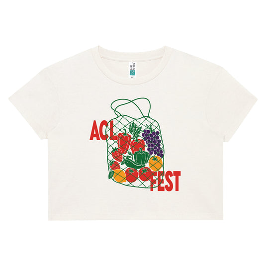Women's Market Crop Lineup Tee
