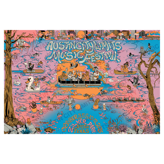 2025 ACL Signed & Numbered Poster