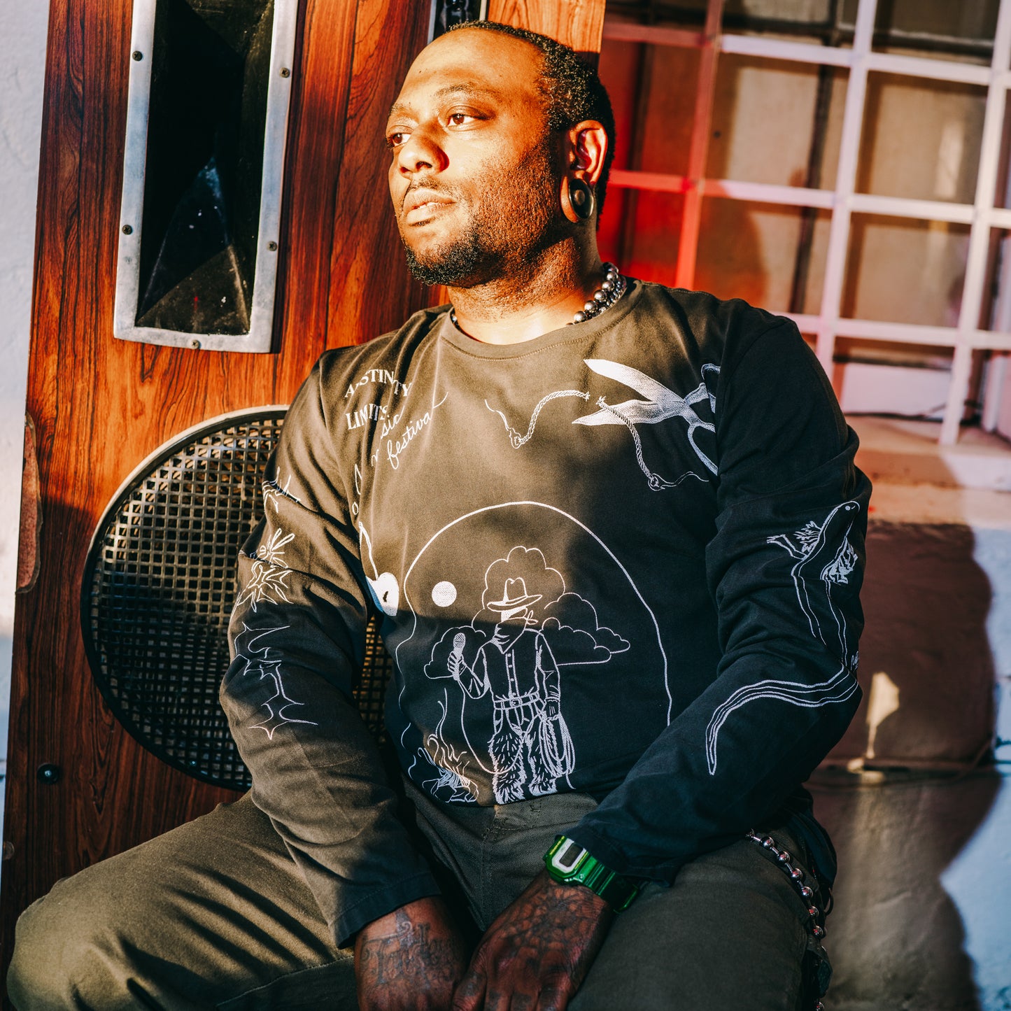 Brandon Maxwell x ACL Fest Long Sleeve Tee