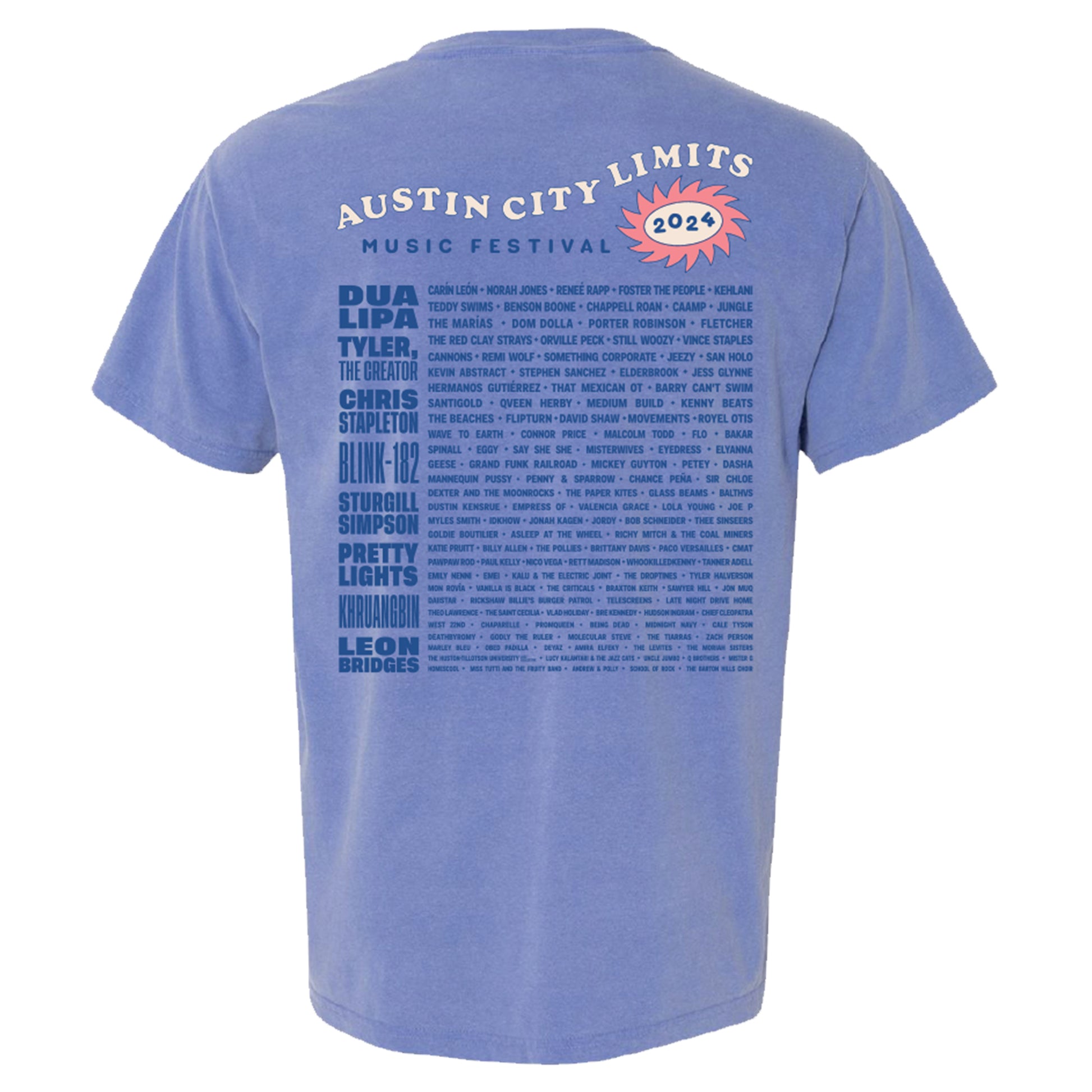 Water Skiing Cowboy Lineup Tee – ACL Music Festival