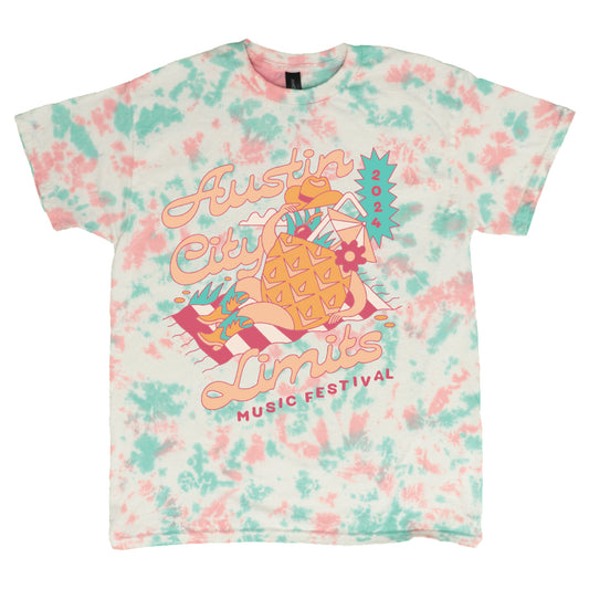 Pineapple Tie Dye Lineup Tee