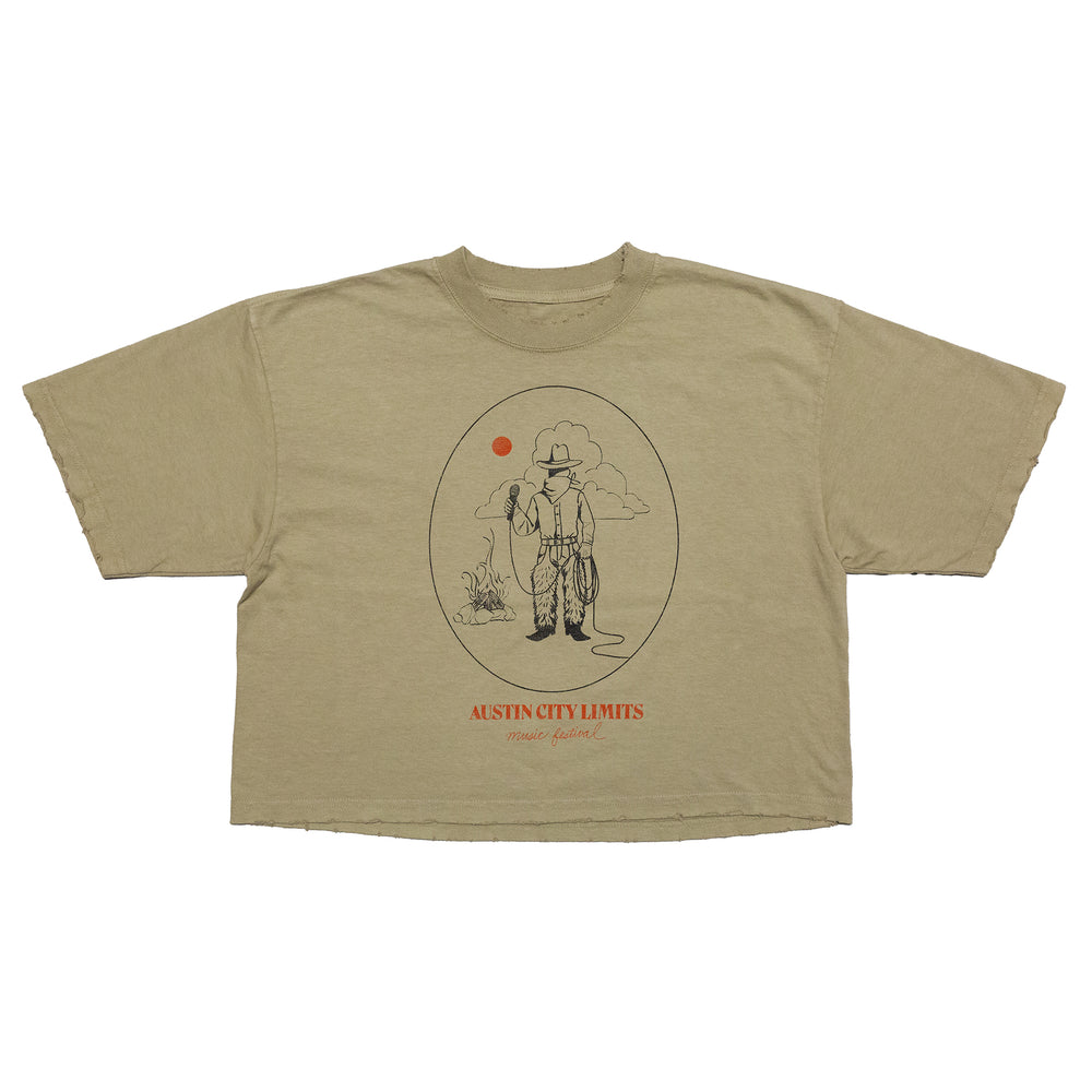 Brandon Maxwell x ACL Fest Lineup Crop Tee