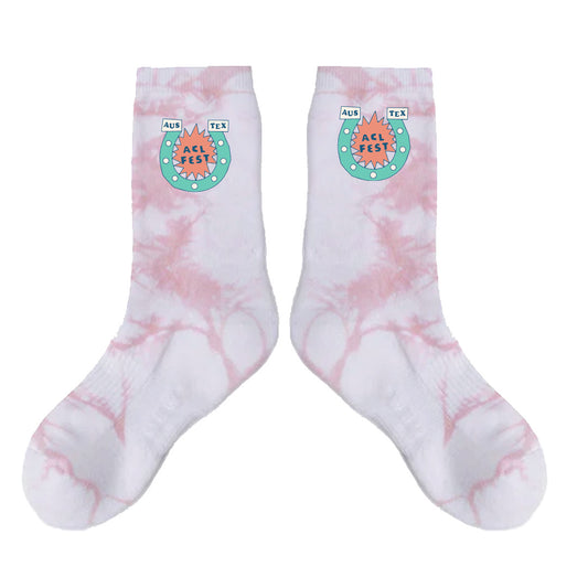 Hoseshoe Tie Dye Socks