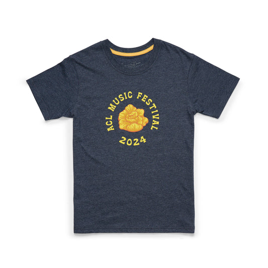 Youth Howler x ACL Fest Yellow Rose Lineup Tee