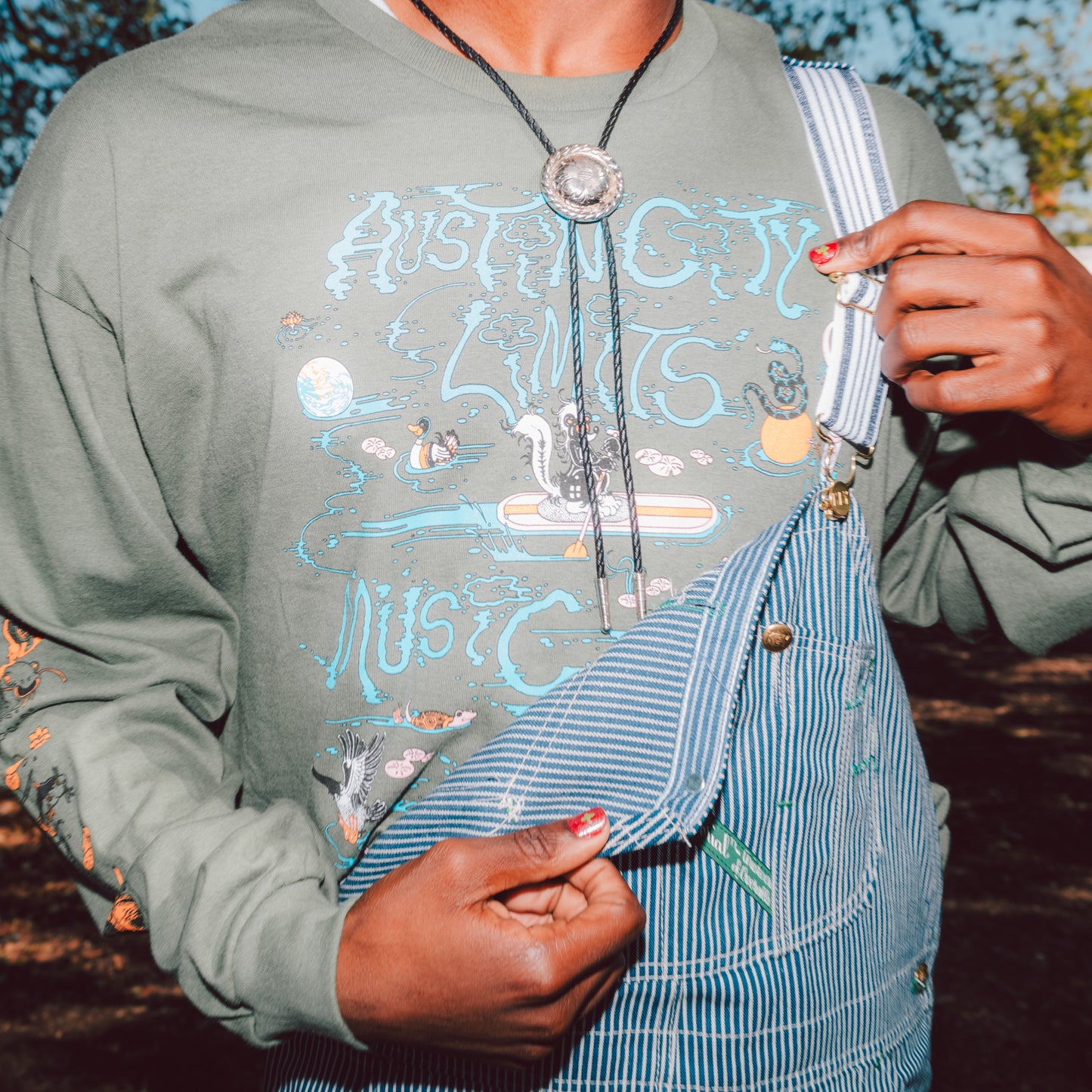 Poster Lineup Long Sleeve Tee