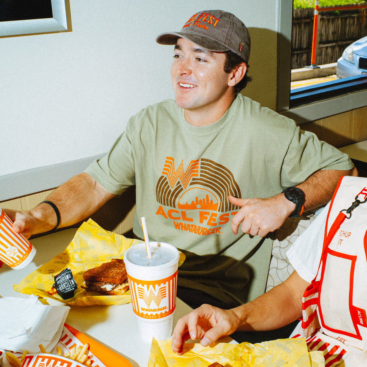 Whataburger x ACL Fest Record Tee