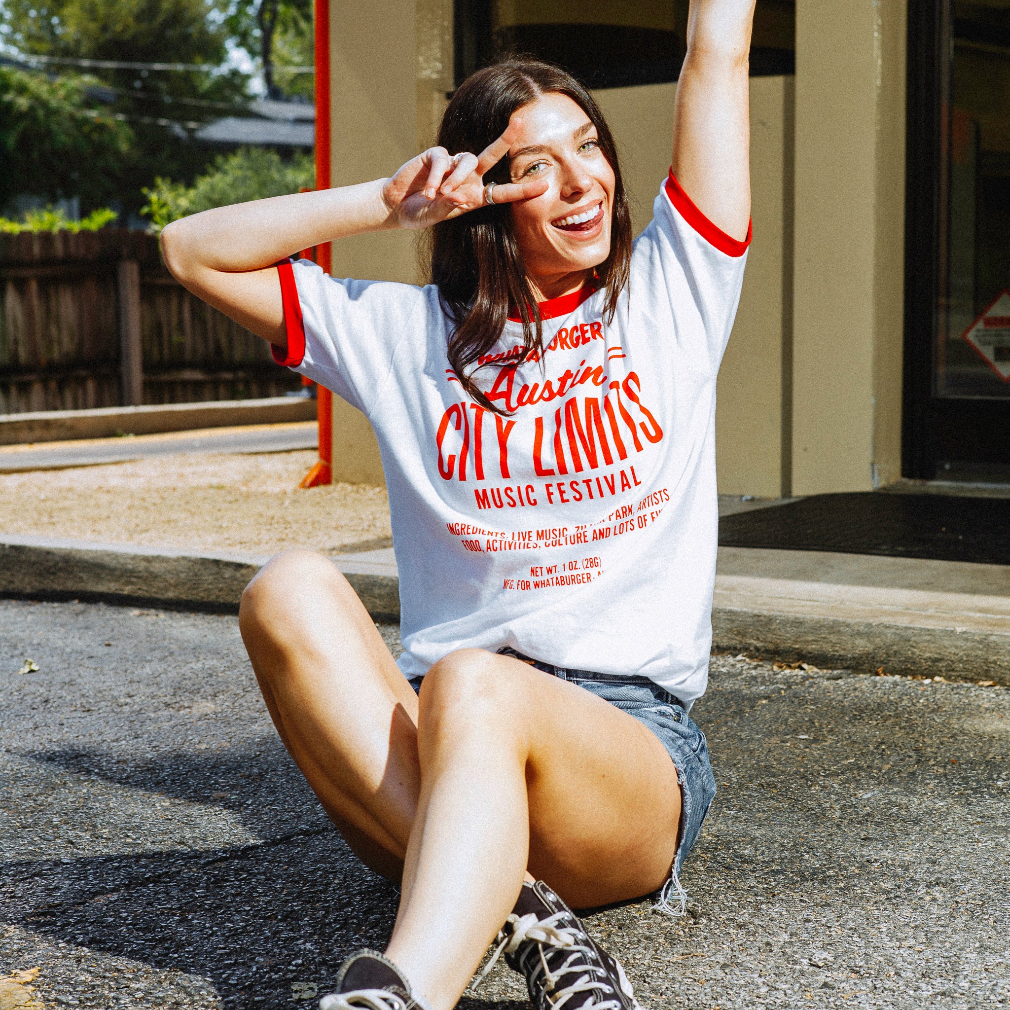 Whataburger x ACL Fest Ketchup Ringer Tee – ACL Music Festival