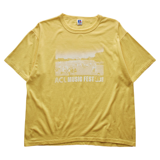 Springy x ACL Fest Yellow Skyline Tee - XL