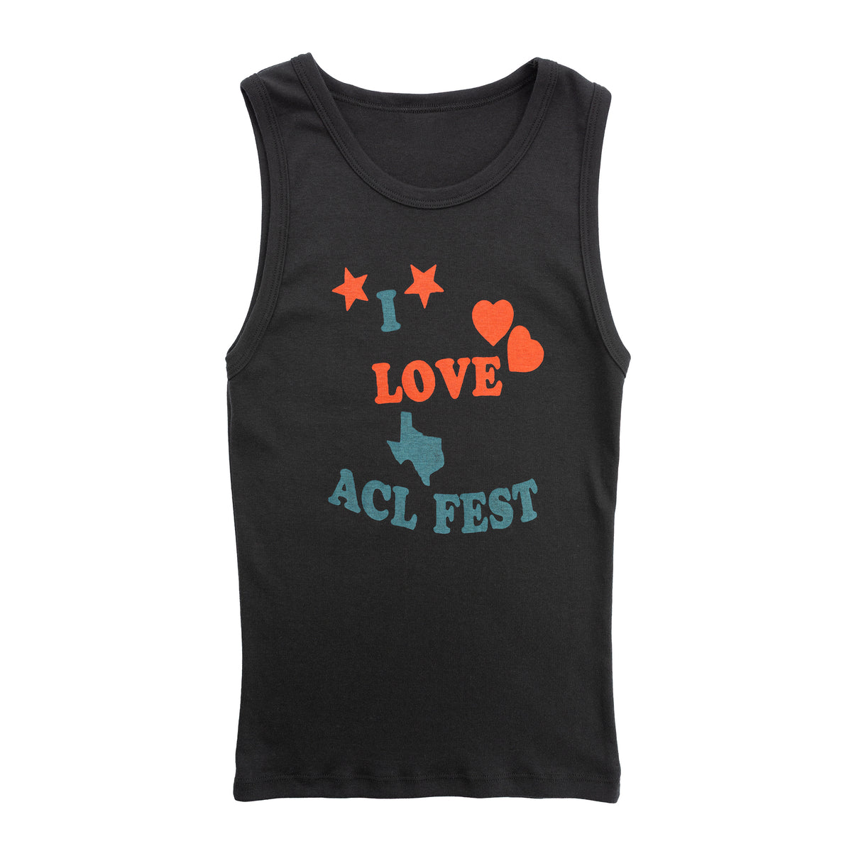 Women's I Love ACL Fest Baby Rib Tank (Online Exclusive) – ACL Music ...