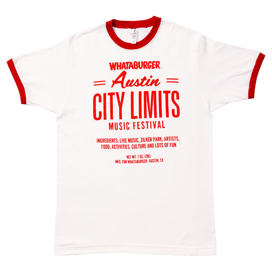 Whataburger x ACL Fest Ketchup Ringer Tee