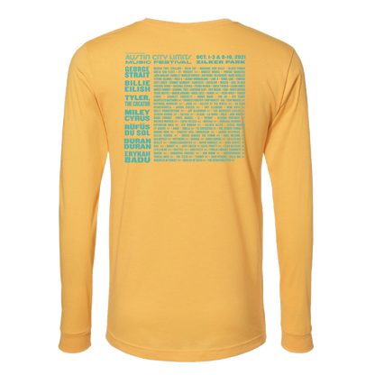 Trippy Sun Unisex Long Sleeve Lineup Tee
